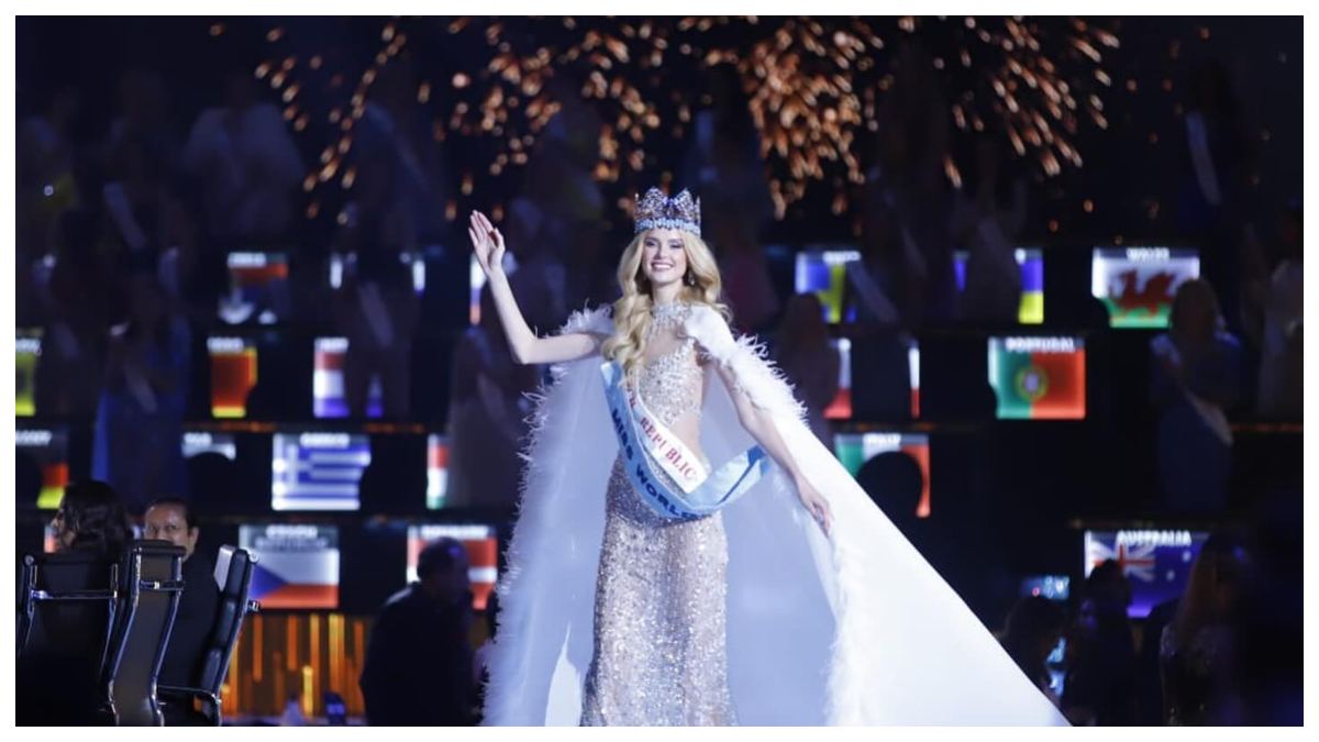 Miss World 2024 का ताज सजा चेक रिपब्लिक की - Krystyna Pyszkova